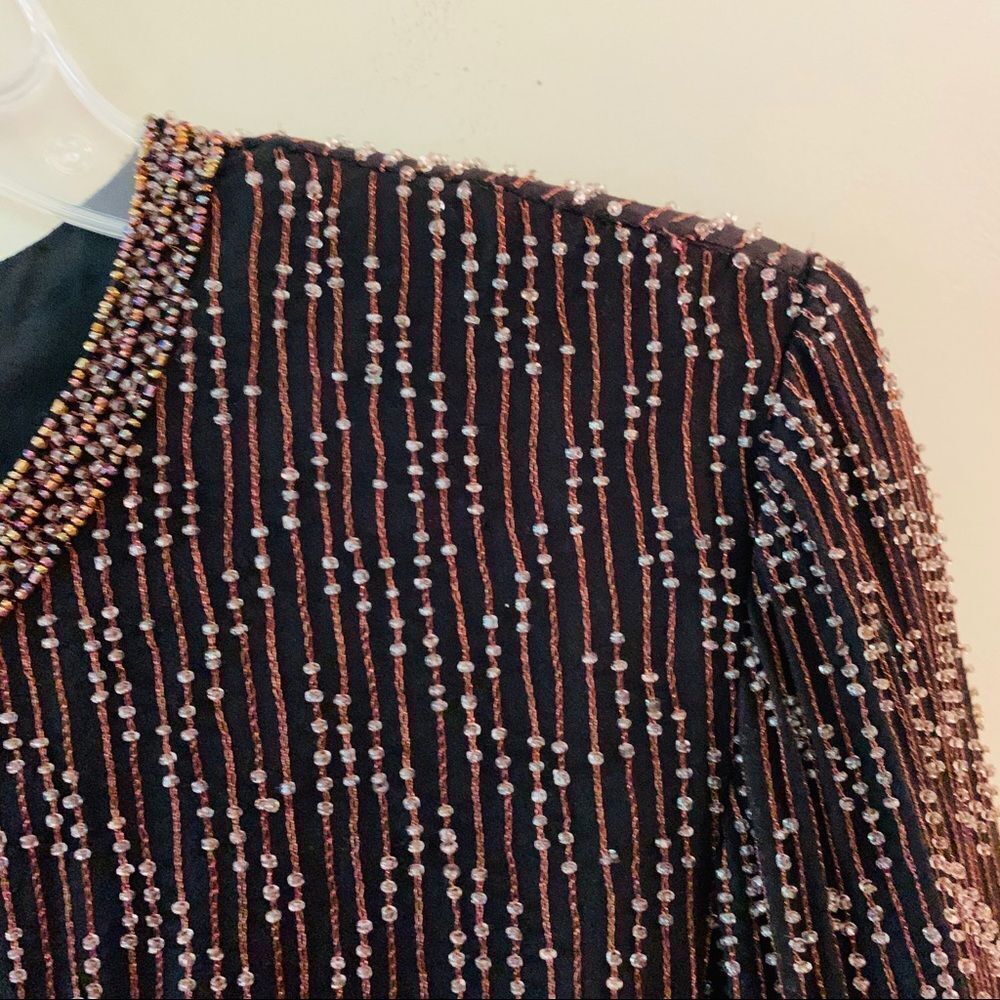 PAPÉLL EVENING BOUTIQUE BEADED JACKET Medium - Picture 5 of 11
